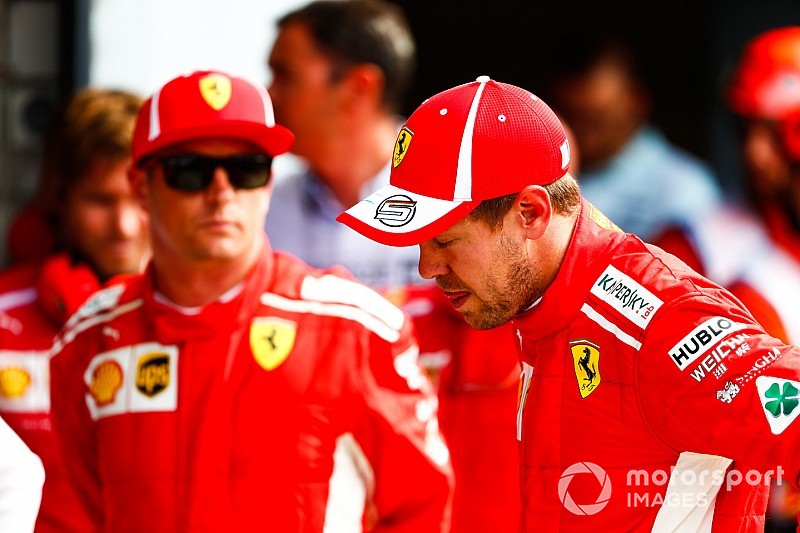 Vettel isyaratkan takkan ada team order untuk Raikkonen