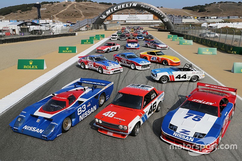 Deretan mobil balap Nissan hadir di Laguna Seca