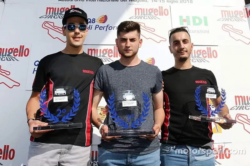 Podio Carrera Cup eSport
