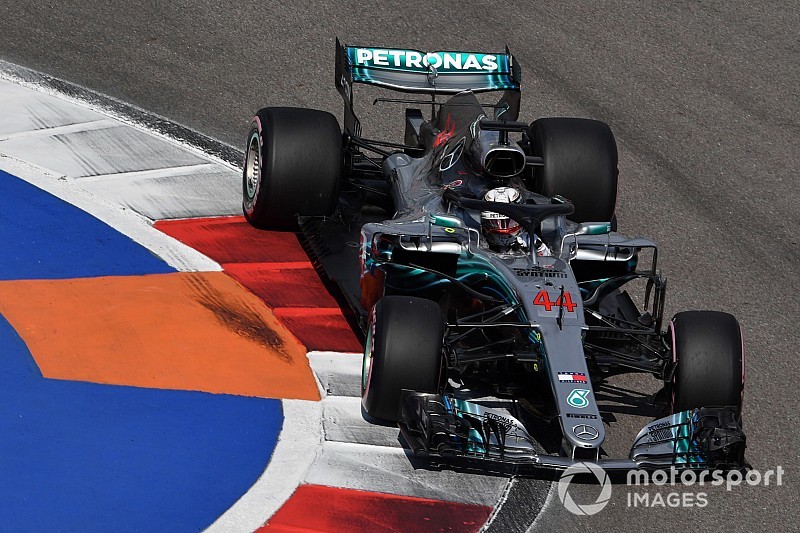 ロシアFP3:ハミルトン好調、フェラーリ近づけず。ガスリー12番手