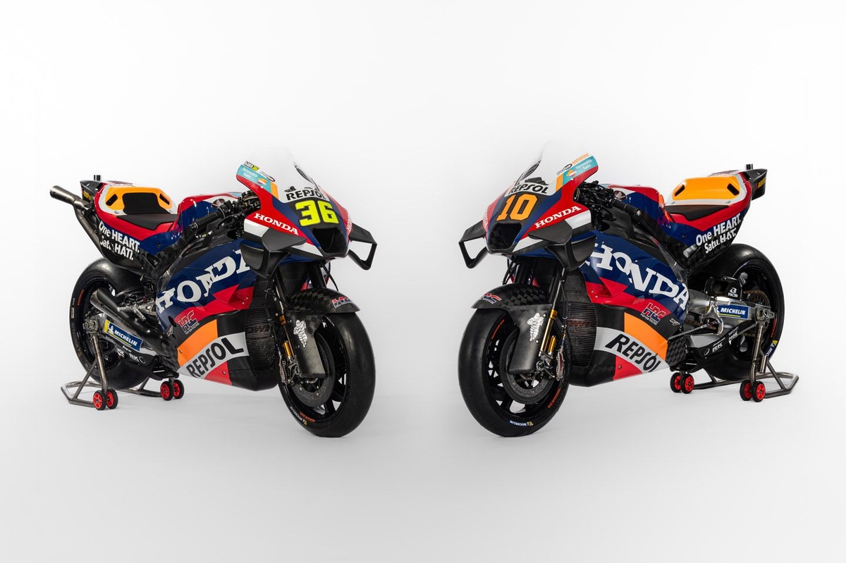 REPSOL レプソル ホンダ CBR 幻影150RR MotoGP レプソル・ホンダが斬新的なカラーリングと共にシーズンスタート