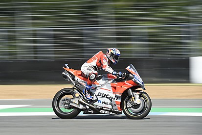 Thailand MotoGP: Dovizioso tops FP3, Marquez crashes