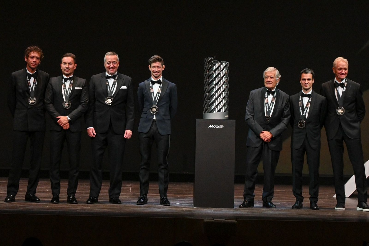 Em noite de gala, MotoGP lança "Hall da Fama" e novo troféu dos campeões