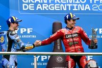 Marc M&aacute;rquez festeja en Argentina tras otro gran duelo con Alex en Termas