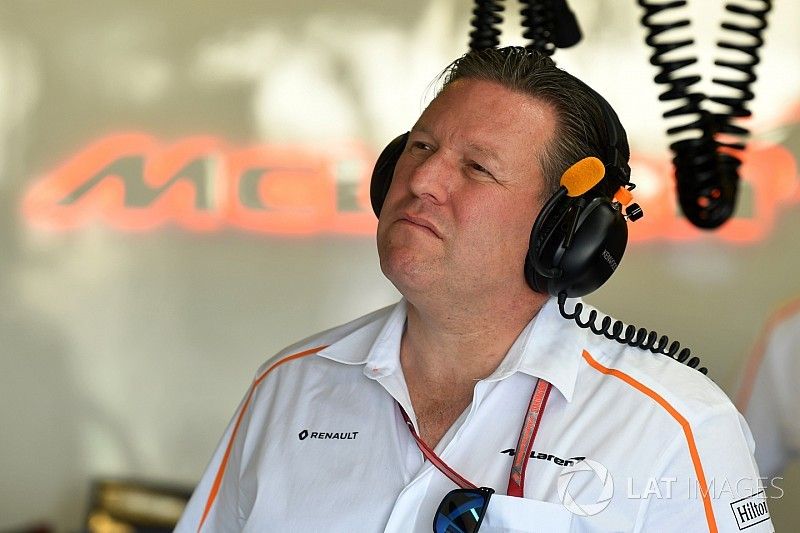 Zak Brown, director ejecutivo de McLaren