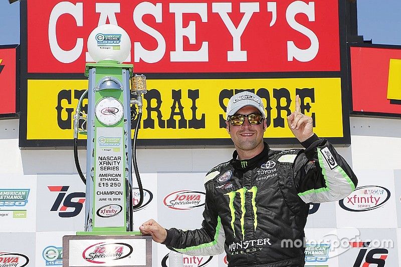 Ganador, Sam Hornish Jr., Joe Gibbs Racing Toyota