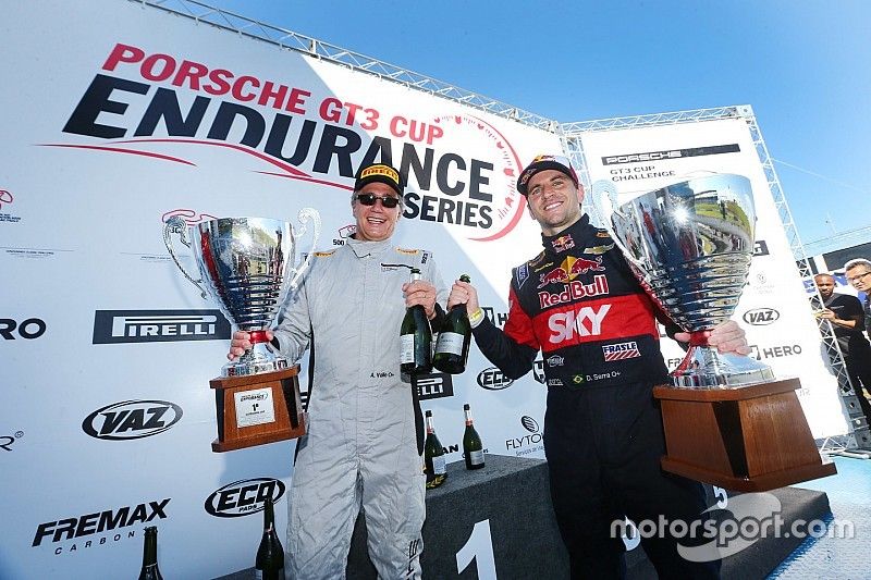 Tom Valle e Daniel Serra comemoram vit&oacute;ria em Goi&acirc;nia