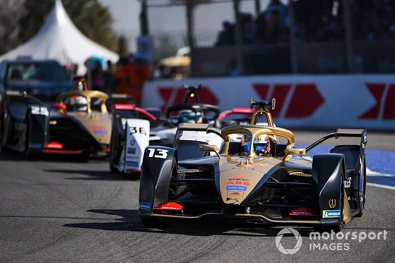 Antonio Felix da Costa, DS Techeetah, DS E-Tense FE20, Andre Lotterer, Porsche, Porsche 99x Electric, Jean-Eric Vergne, DS Techeetah, DS E-Tense FE20