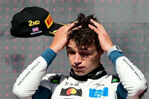 Norris: "Me tengo que conformar con ser segundo, no hab&iacute;a mucho m&aacute;s"