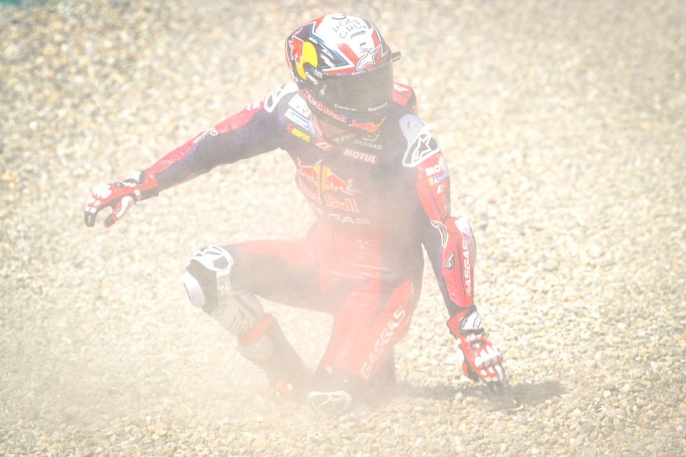 Pedro Acosta, Red Bull GASGAS Tech3 crash