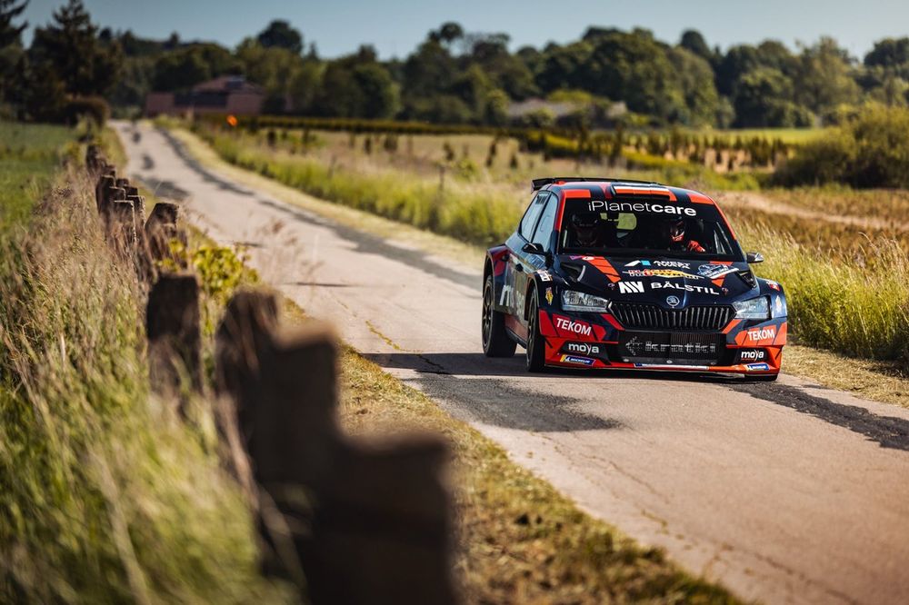 Łukasz Byśkiniewicz Daniel Siatkowski Skoda Fabia Rally2 evo