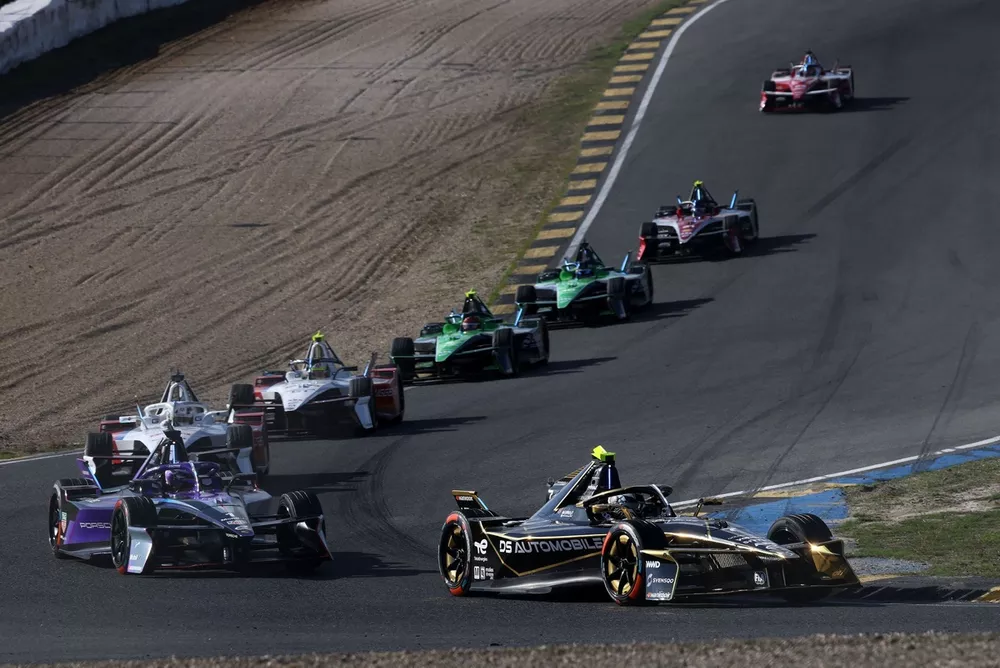 Maximilian G&uuml;nther, DS Penske, Pascal Wehrlein, TAG Heuer Porsche Formula E Team