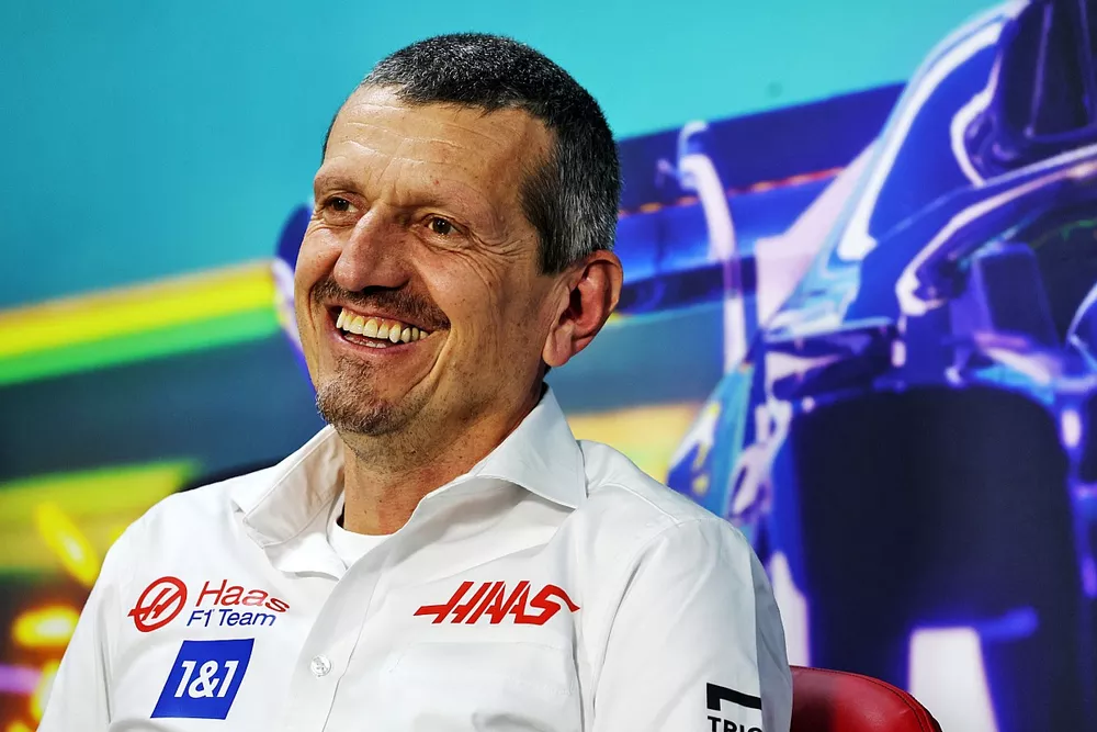Guenther Steiner, director del equipo Haas F1, en la conferencia de prensa de los directores de equipo