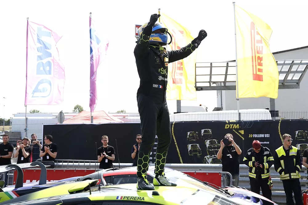 Race winner Franck Perera, SSR Performance