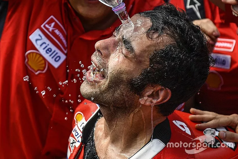 Le vainqueur Danilo Petrucci, Ducati Team