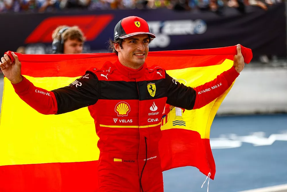 Carlos Sainz, Ferrari, 1&deg; posizione
