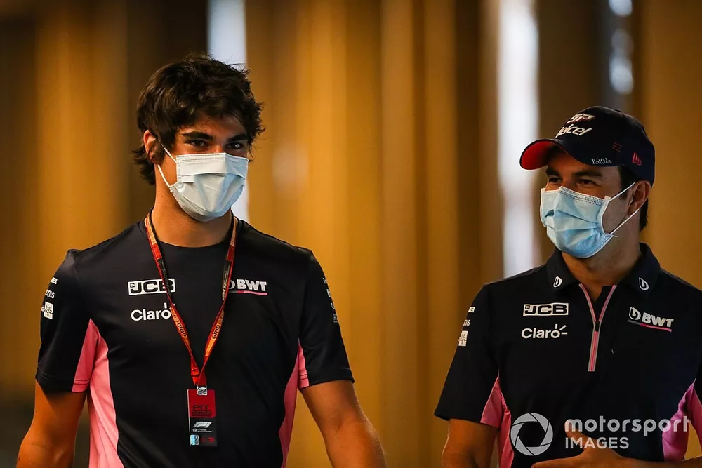 Lance Stroll, Racing Point, Sergio P&eacute;rez, Racing Point