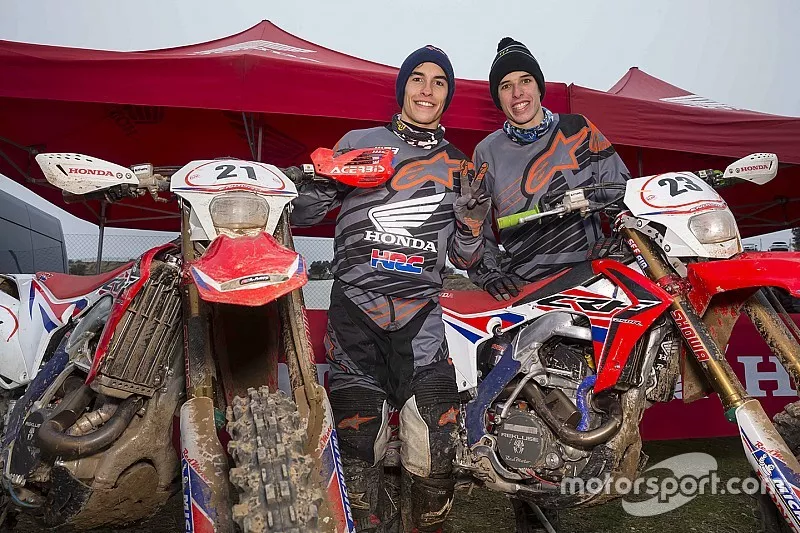 Marc M&aacute;rquez et son fr&egrave;re, Alex M&aacute;rquez