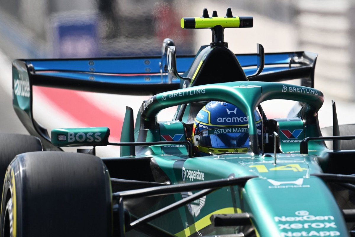 Test de Bahrein F1: Problemas de motor para Aston-Alonso y mejor tiempo para Leclerc