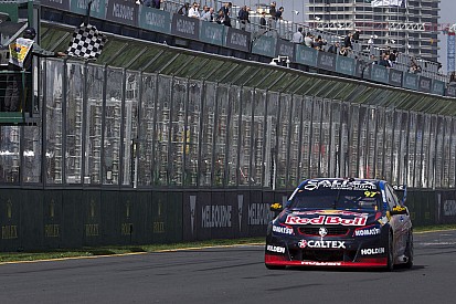 Albert Park V8s: Van Gisbergen leads all-Triple Eight podium