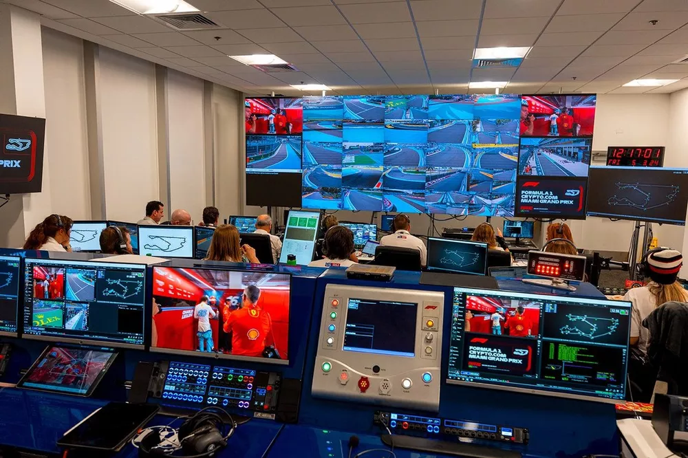Control de carrera de la FIA
