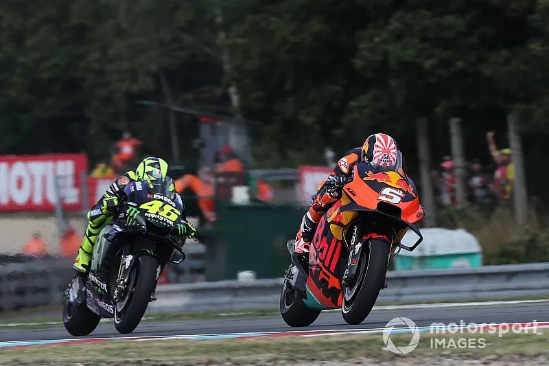 Johann Zarco, Red Bull KTM Factory Racing, Valentino Rossi, Yamaha Factory Racing