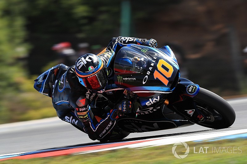 Marini se lleva su primera pole en Moto2