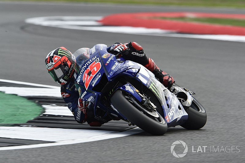Silverstone MotoGP: Vinales fastest in dry morning warm-up