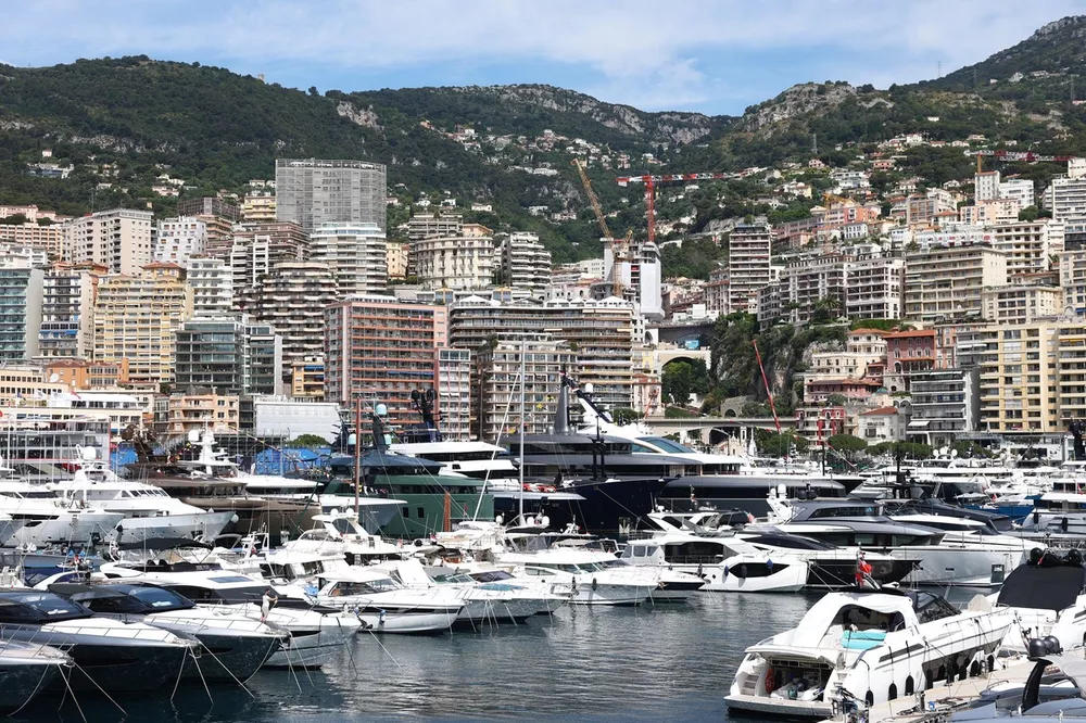 A general view of the harbour
