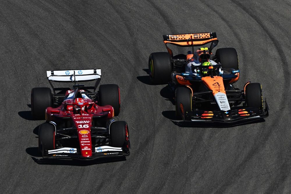 Charles Leclerc, Ferrari, Lando Norris, McLaren