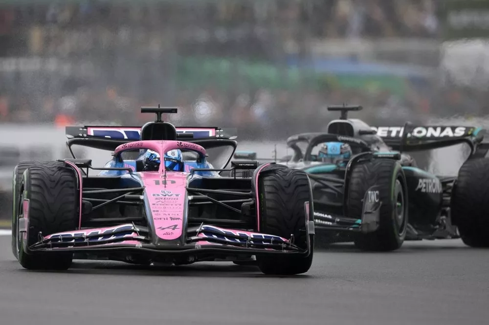 George Russell, Mercedes, Pierre Gasly, Alpine