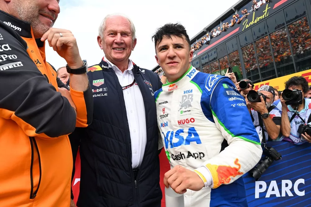 Isack Hadjar, Racing Bulls, Helmut Marko, Red Bull Racing