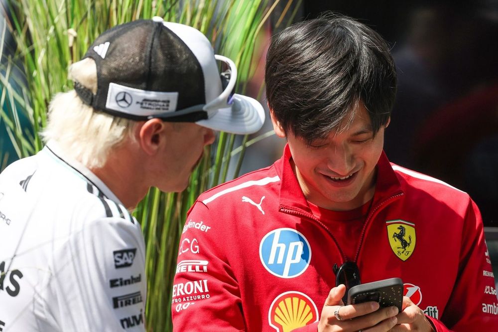 Valtteri Bottas, Mercedes AMG Petronas F1 Team, Zhou Guanyu, Ferrari