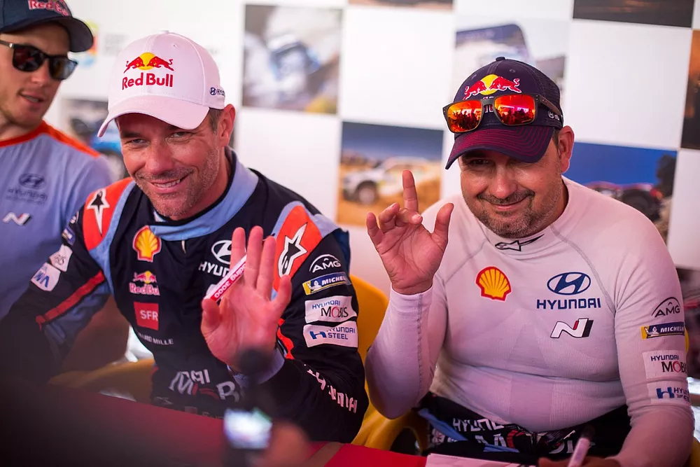 S&eacute;bastien Loeb, Daniel Elena, Hyundai Motorsport Hyundai i20 Coupe WRC