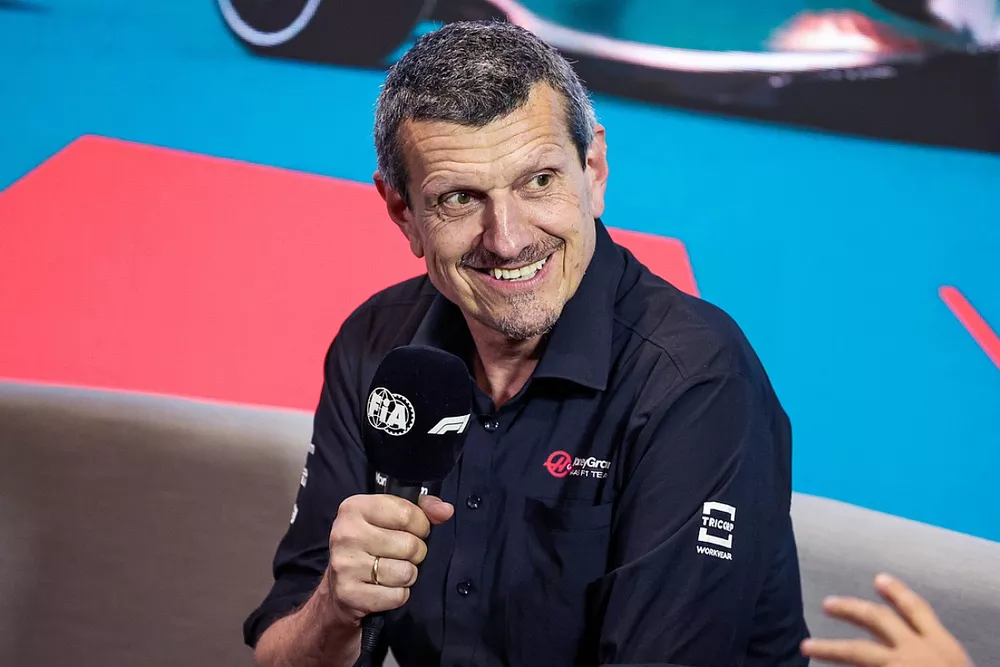 Guenther Steiner, Team Principal, Haas F1 Team, en conf&eacute;rence de presse