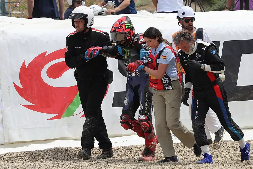 Ca&iacute;da de Fabio Quartararo, Yamaha Factory Racing