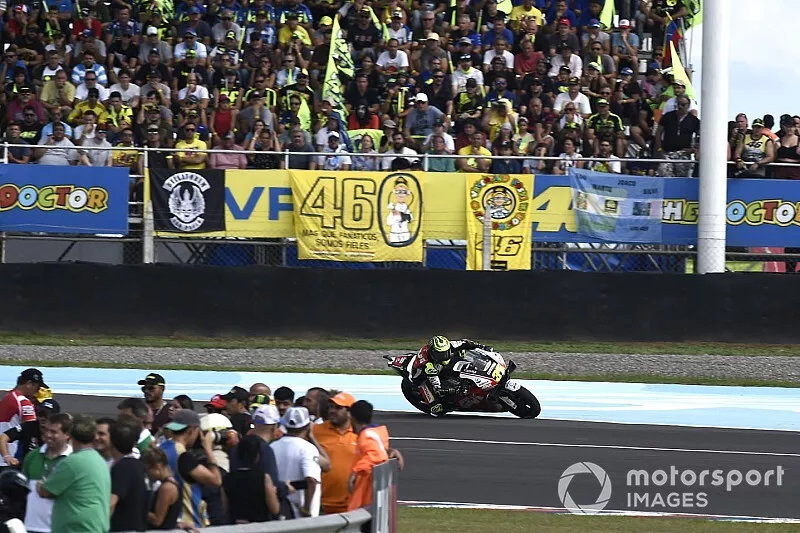 Cal Crutchlow, Team LCR Honda después de saltarse la salida