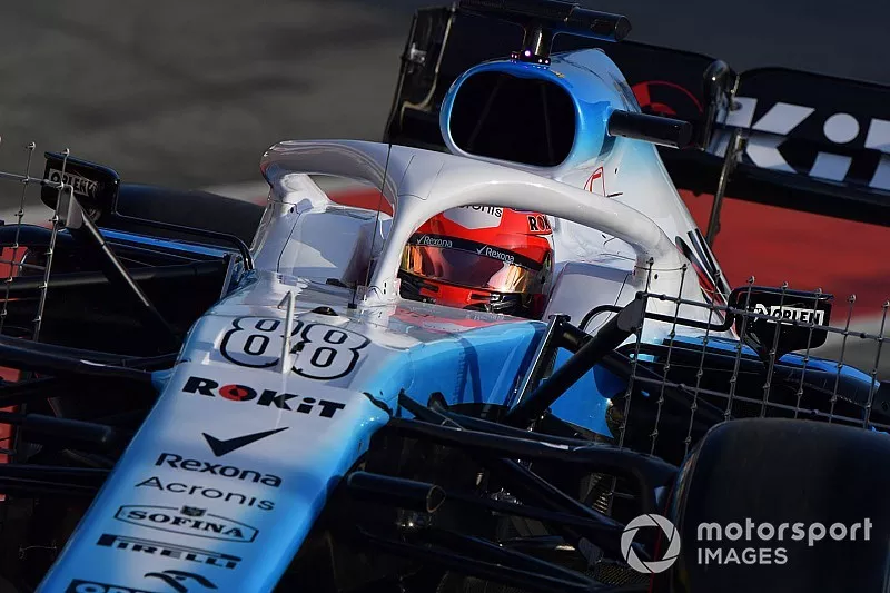 Robert Kubica, Williams FW42, met aero sensoren