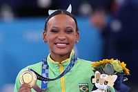 F1: Medalhista olímpica Rebeca Andrade dará bandeirada do GP de Sâo Paulo