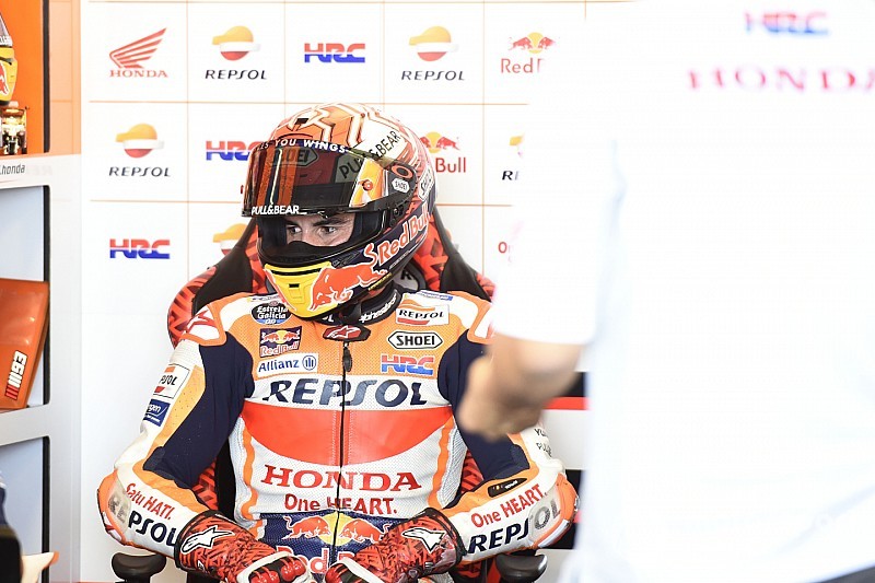 Angriff auf Rossi-Marke: Marquez nach Sturz über 50. MotoGP-Pole