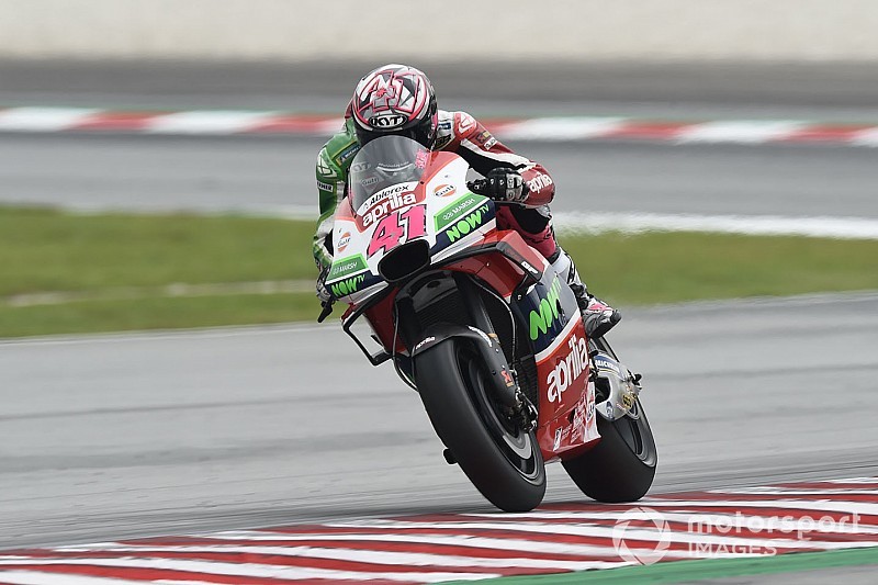 Espargaró: Má forma da Aprilia me fez perder confiança