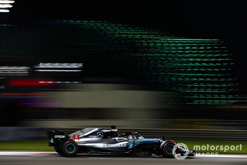 La grille de départ du GP d'Abu Dhabi