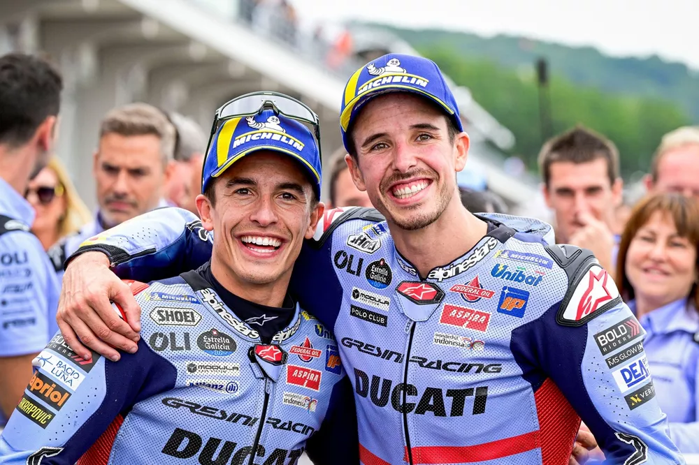 Marc Marquez, Gresini Racing, Alex Marquez, Gresini Racing