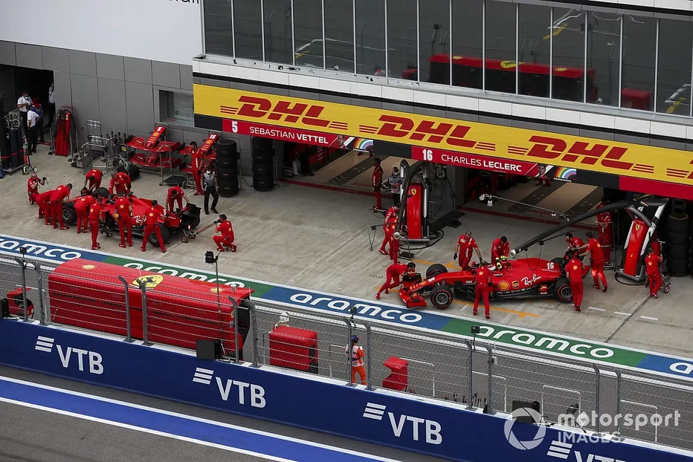 Sebastian Vettel, Ferrari SF1000, Charles Leclerc, Ferrari SF1000