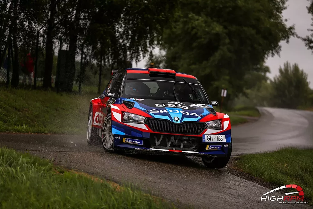 Mikołaj Marczyk, Szymon Gospodarczyk, Skoda Fabia Rally2 evo
