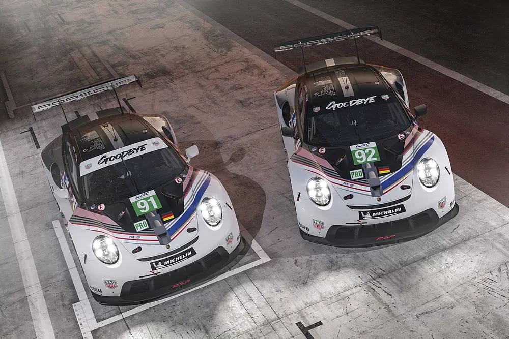 Porsche 911 RSR  livery for Bahrain
