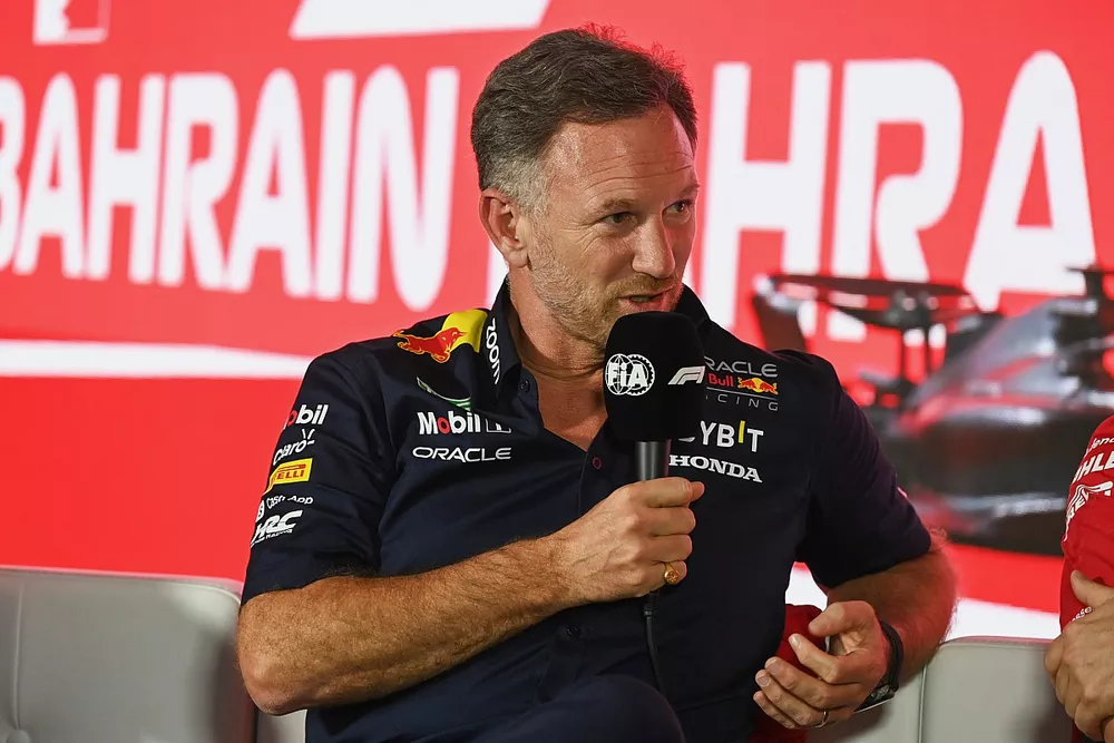 Christian Horner, Team Principal, Red Bull Racing, in a Press Conference