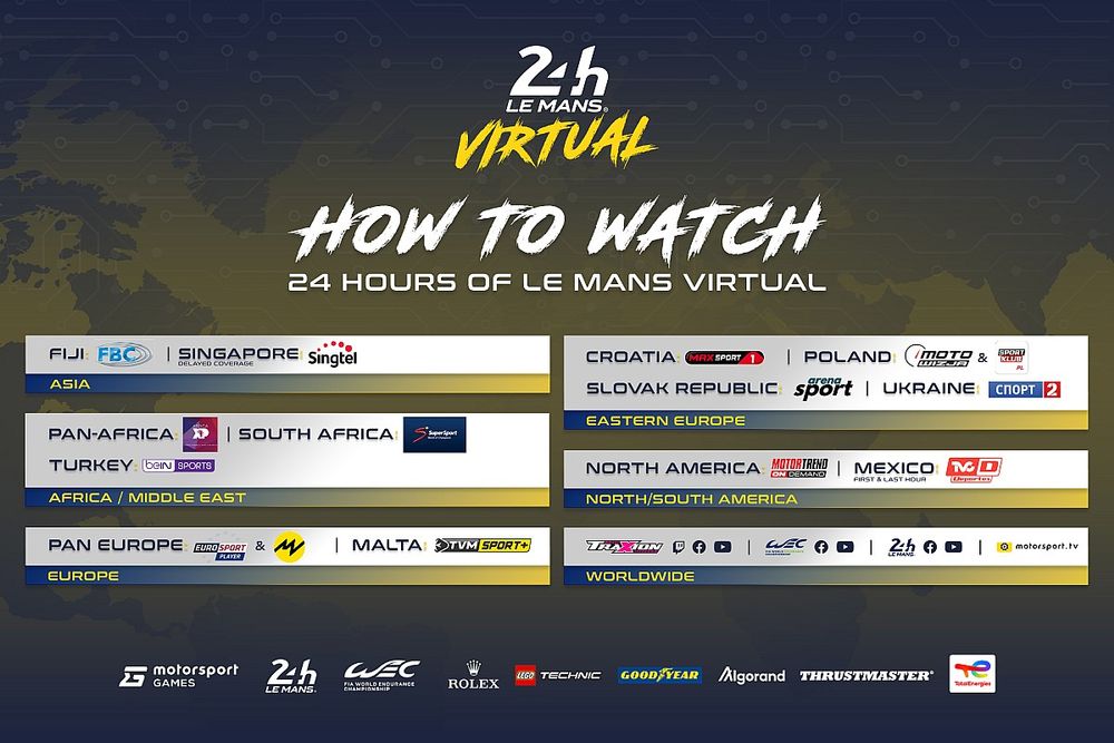 La final de las Le Mans Virtual Series de este a&ntilde;o se transmitir&aacute; los d&iacute;as 14 y 15 de enero de 2023.