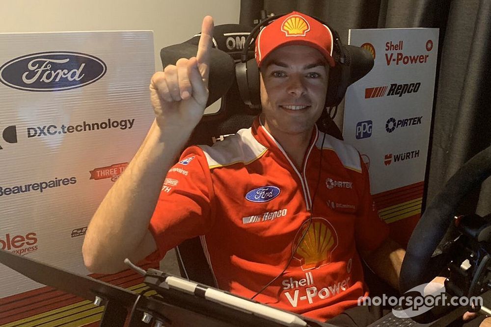 Race 1 winner Scott McLaughlin