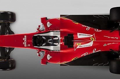 Comparación del nuevo Ferrari 2017 con respecto al de 2016